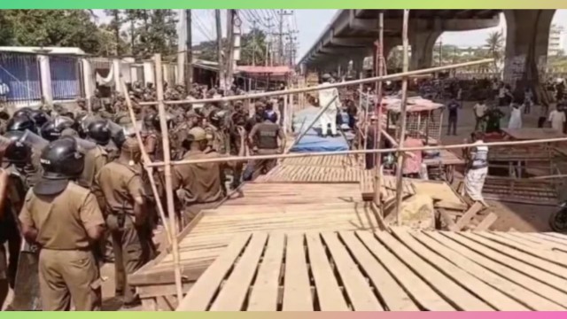 আশুলিয়ায় হকার উচ্ছেদে বাধা, ধাওয়া-পাল্টাধাওয়ায় আহত ১০